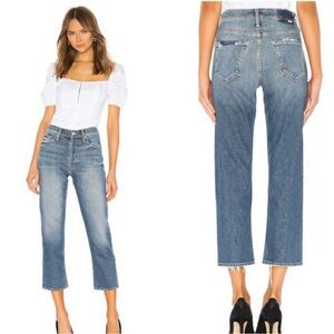 Mother Denim The Tomcat We All Scream cropped jeans